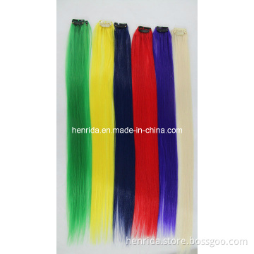 Fancy Colors for Clip on Hair Extensions, Single Piece